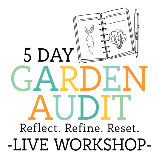Live Garden Audit Workshop Replay