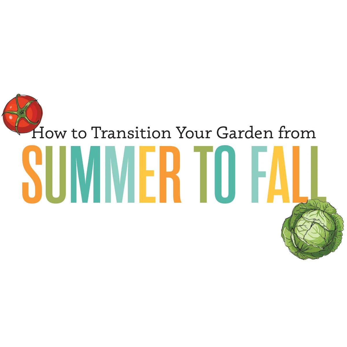 How to Transition Your Garden From Summer to Fall Workshop